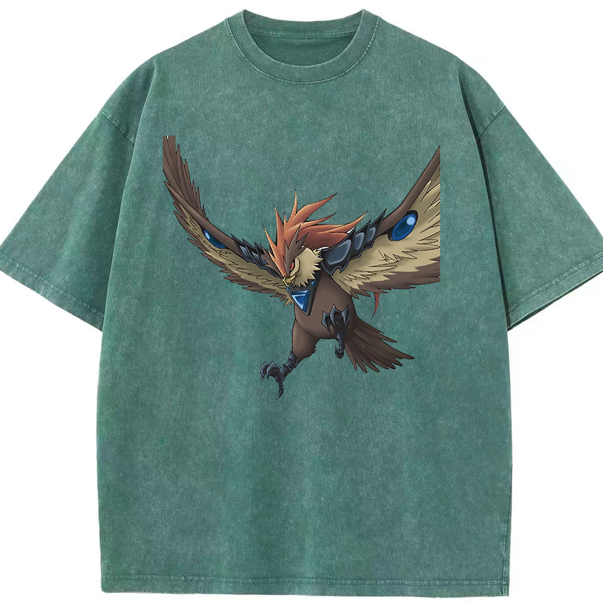 （画像用） 遊☆戯☆王 Yu-Gi-Oh! 綿100% ヴィンテージ風 半袖Tシャツ（フロントプリント）